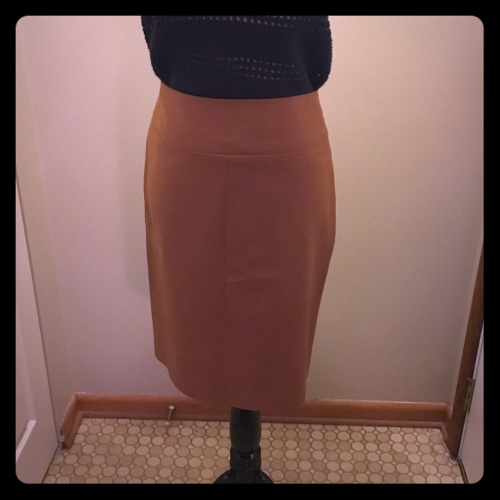 Alfani Caramel A Lined skirt